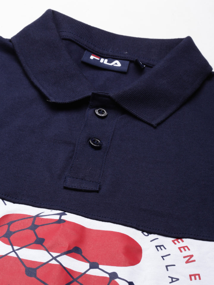 Fila White Proller Men's Polo