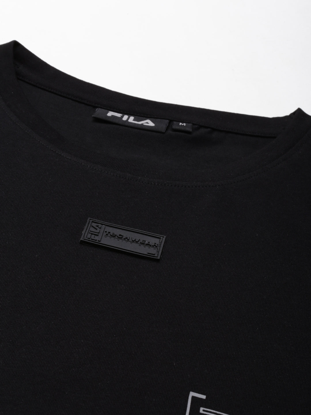 Fila White Turend 1 Men's Graphic T-Shirts
