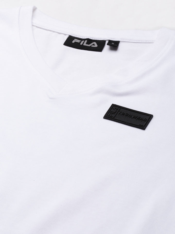 Fila White Tebita 1 Women's Graphic T-Shirts