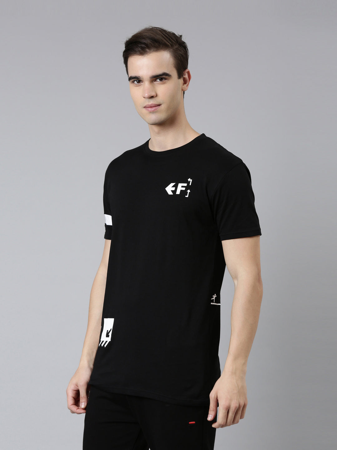 Fila Black Nemony Men's T-Shirt