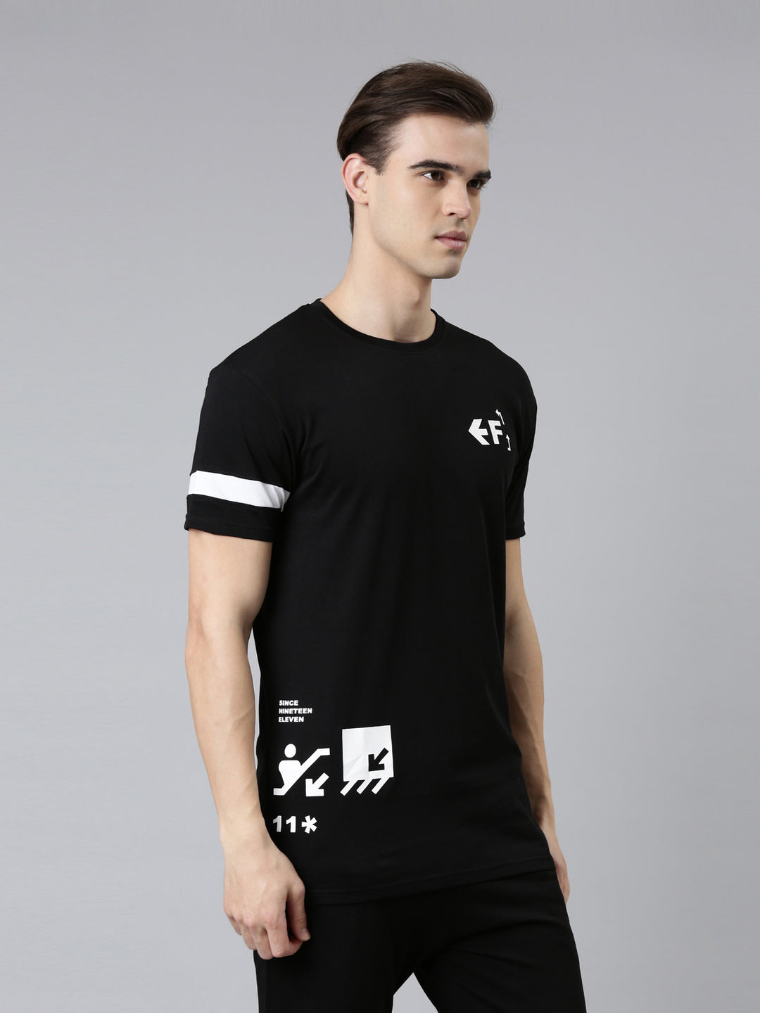 Fila Black Nemony Men's T-Shirt