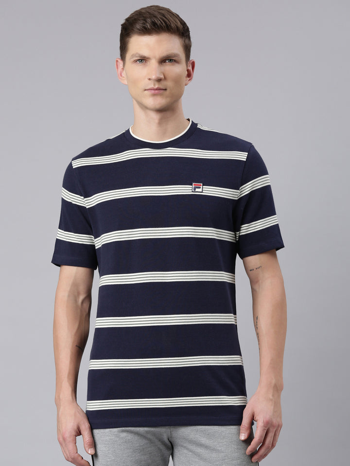 Fila Men Navy Chapman T-Shirt