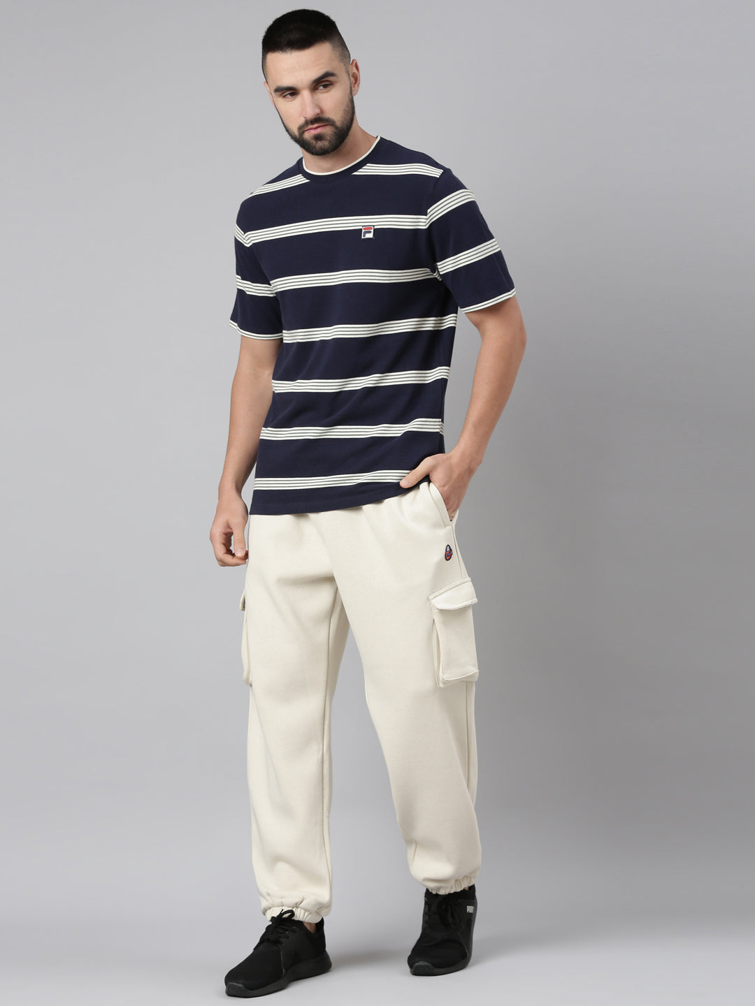 Fila Men Navy Chapman T-Shirt