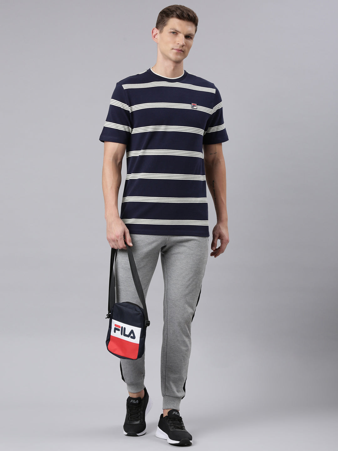 Fila Men Navy Chapman T-Shirt