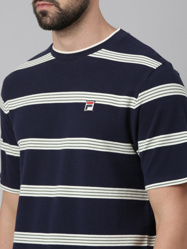 Fila Men Navy Chapman T-Shirt