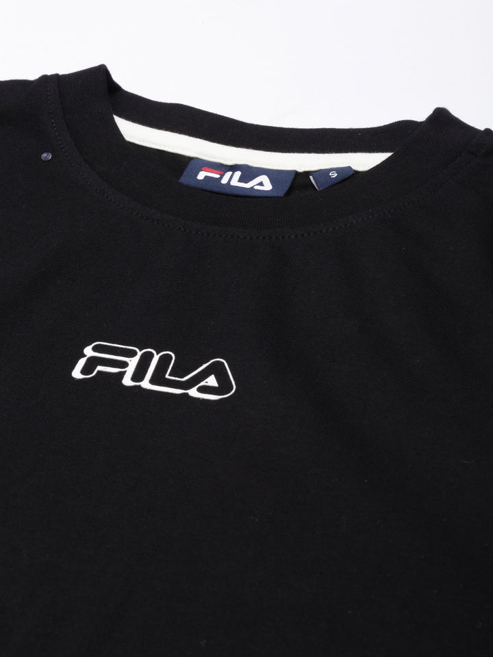 Fila Women Black Tignes T-Shirt