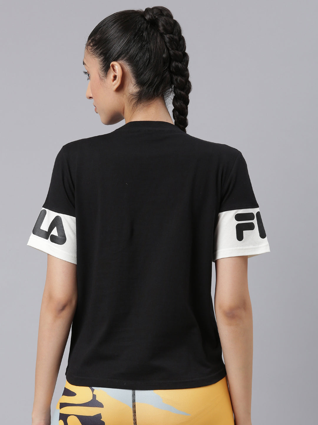 Fila Women Black Tignes T-Shirt