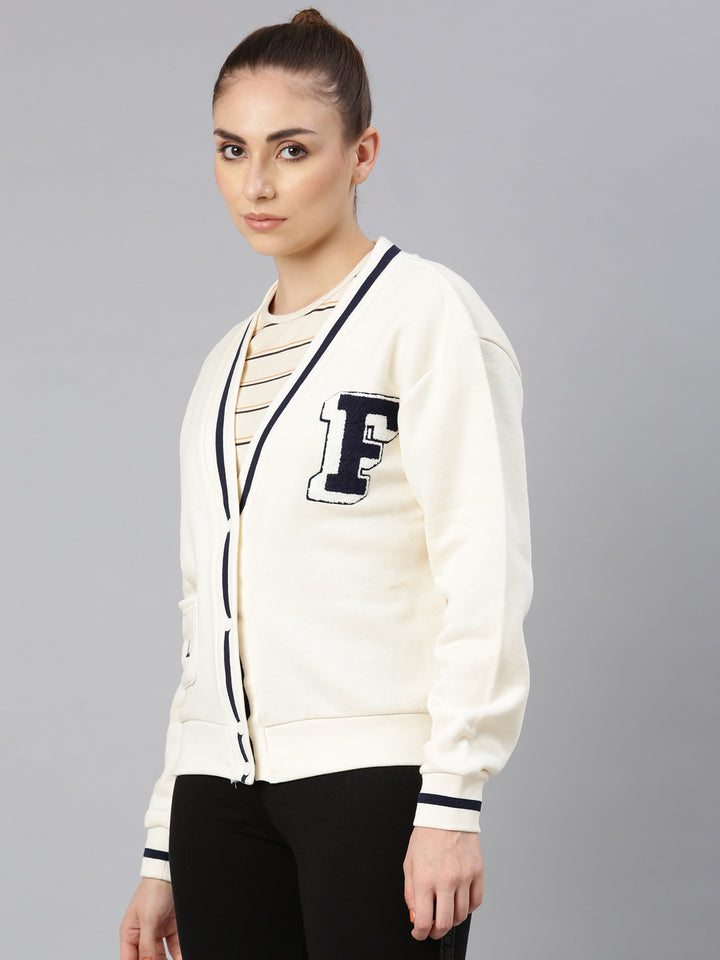 FILA Adults-Women Cream Sweater
