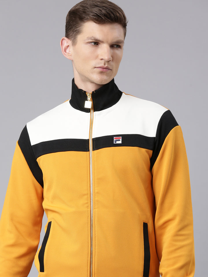 Fila Men Yellow Cruz Men Jacket
