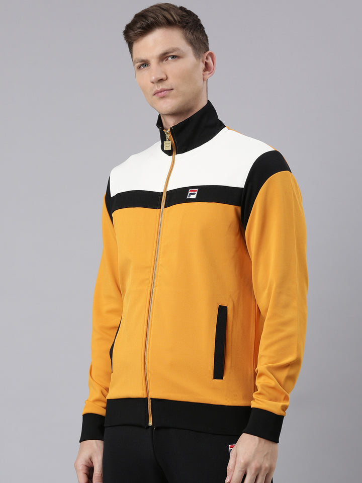 Fila Men Yellow Cruz Men Jacket