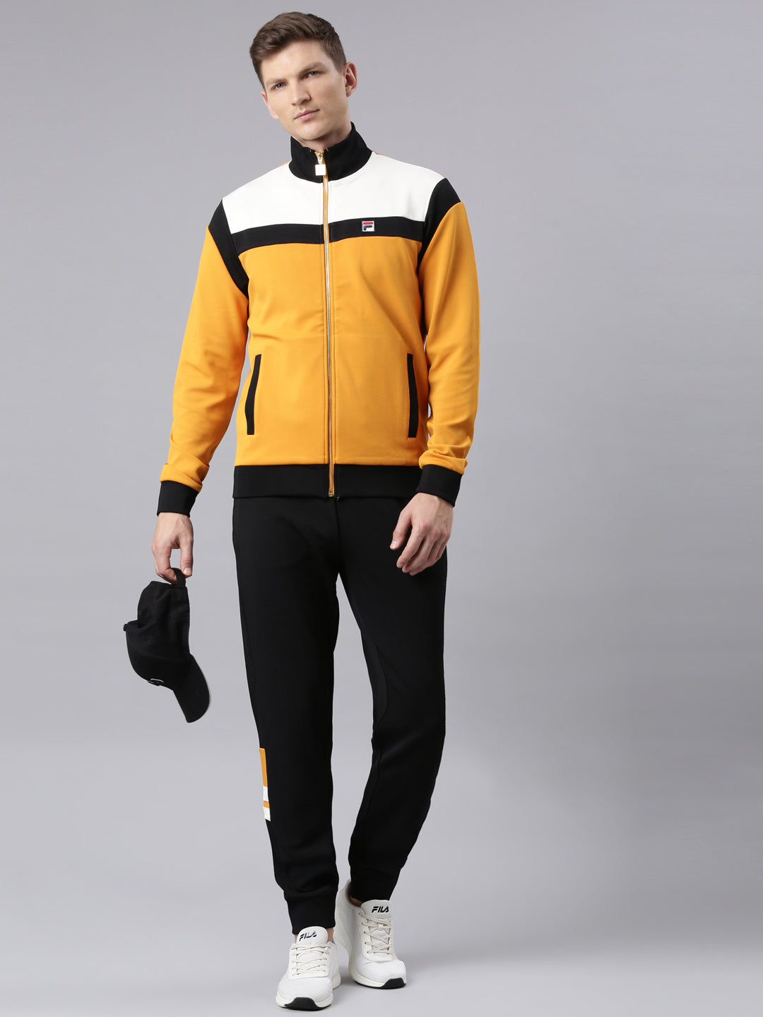 Fila Men Yellow Cruz Men Jacket