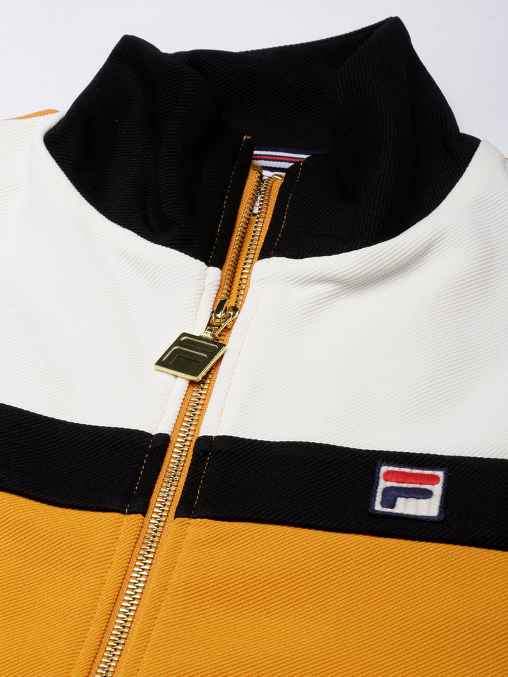 Fila Men Yellow Cruz Men Jacket