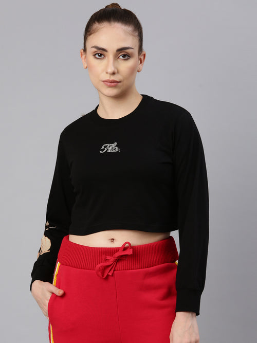 FILA Adults-Women Black Tops