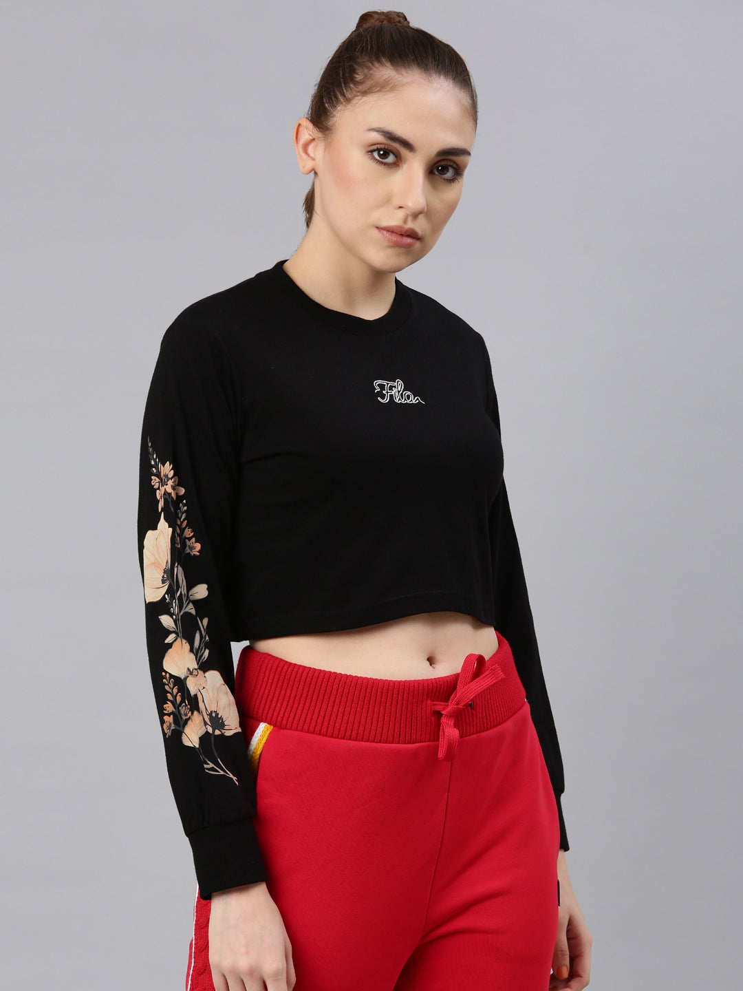 FILA Adults-Women Black Tops