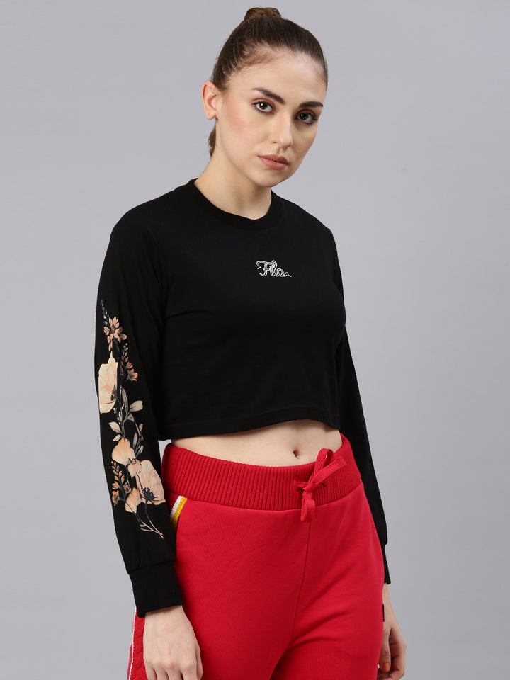 FILA Adults-Women Black Tops