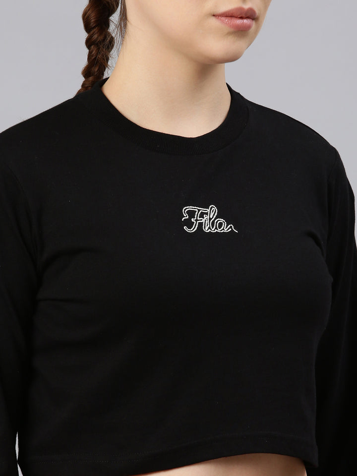 FILA Adults-Women Black Tops