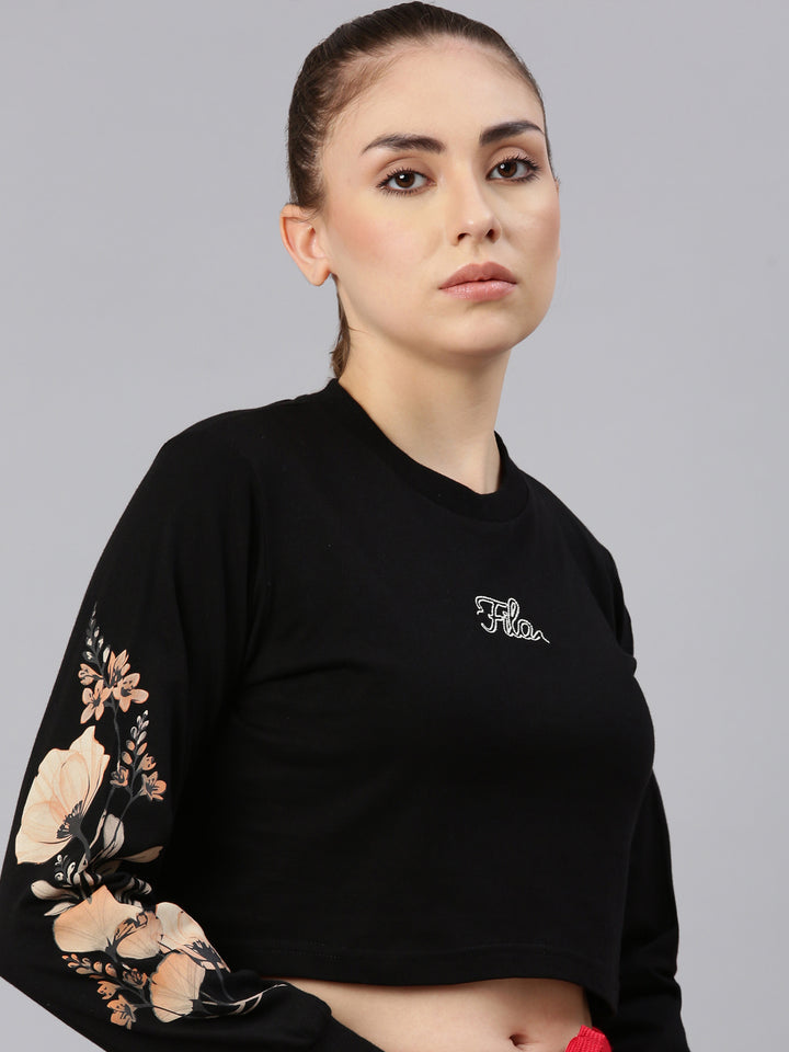 FILA Adults-Women Black Tops
