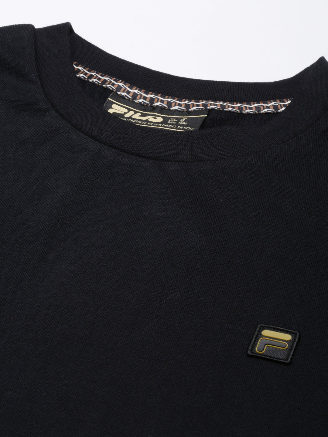 Fila Men T-Shirts Gold Line