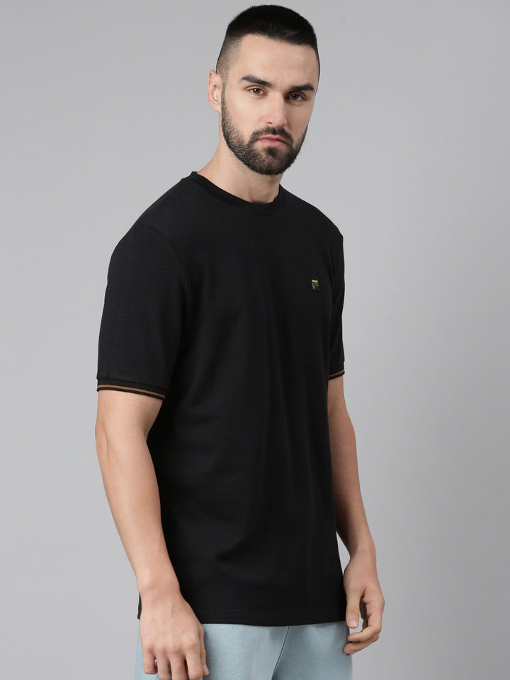 Fila Men T-Shirts Gold Line