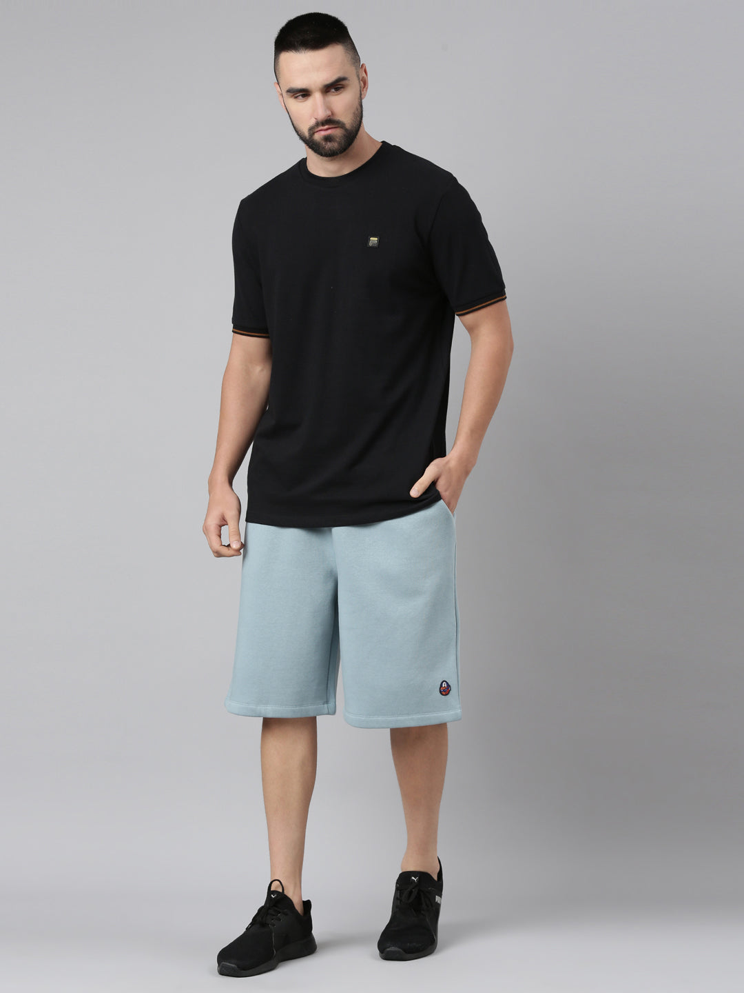Fila Men T-Shirts Gold Line