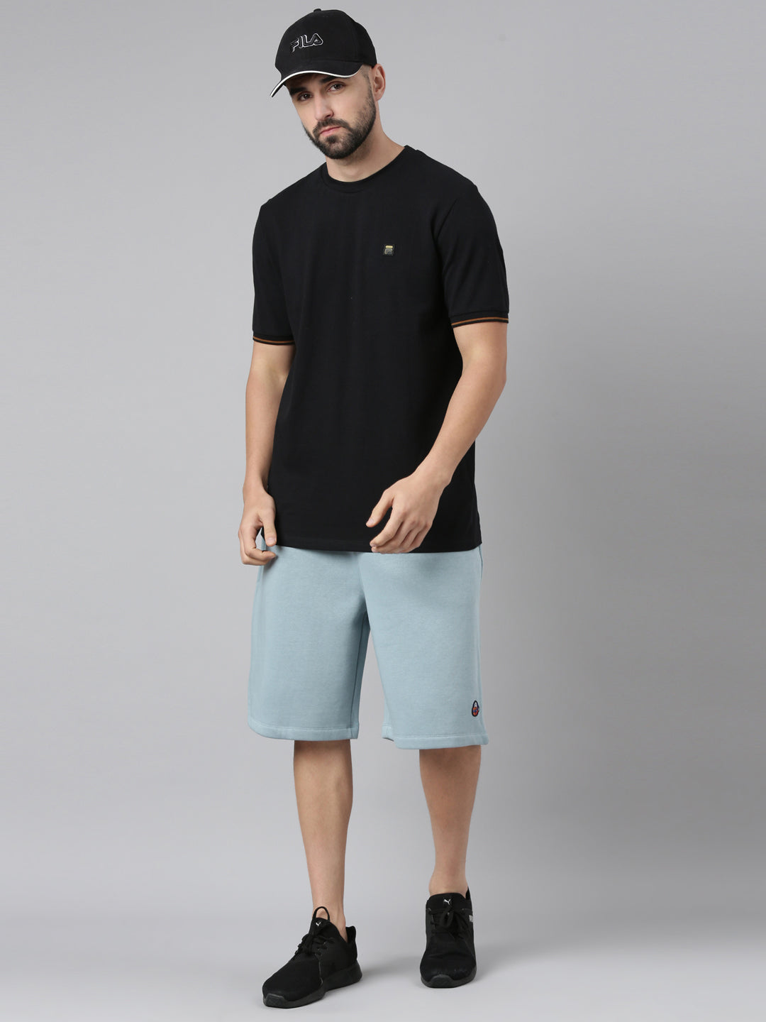 Fila Men T-Shirts Gold Line