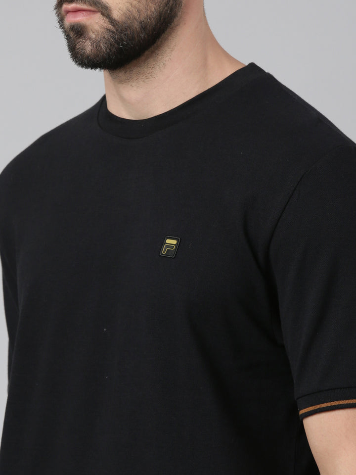 Fila Men T-Shirts Gold Line