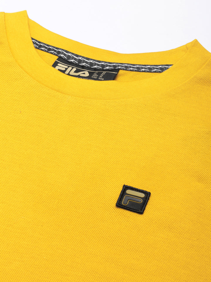 Fila Men T-Shirts Gold Line