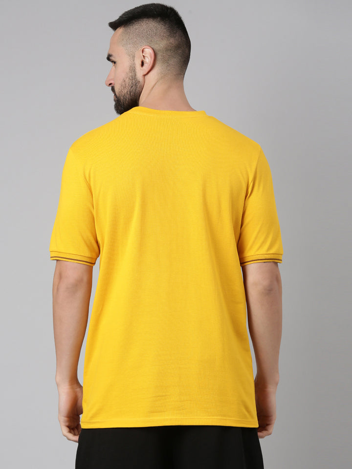 Fila Men T-Shirts Gold Line