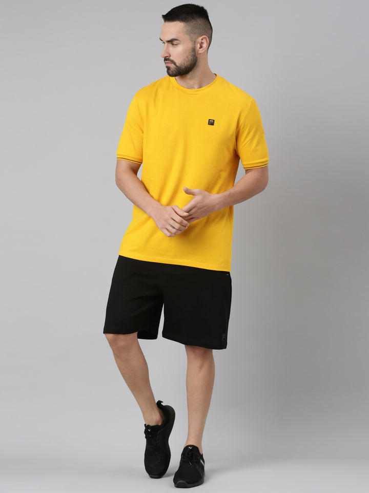 Fila Men T-Shirts Gold Line