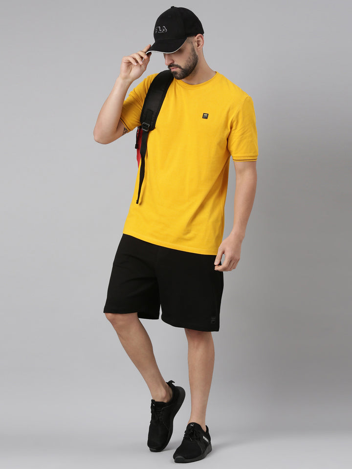 Fila Men T-Shirts Gold Line