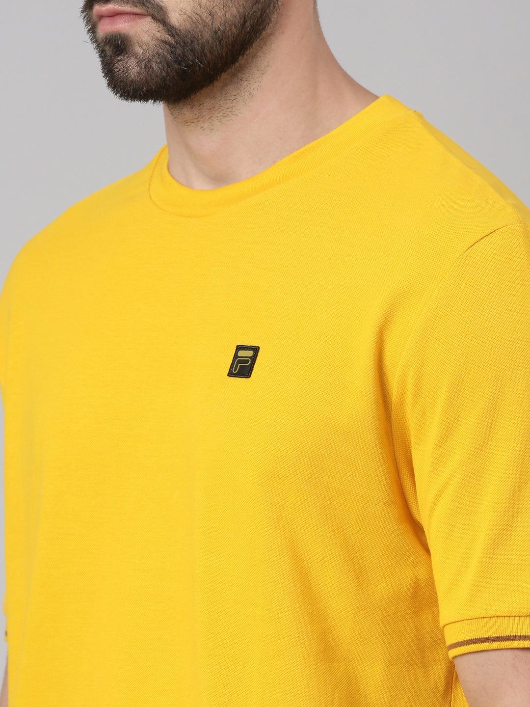 Fila Men T-Shirts Gold Line