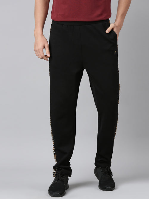Fila Men Track Pants Gold Line