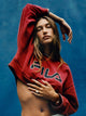 Fila Peacoat Hailey Bieber2 Women's Sweatshirts