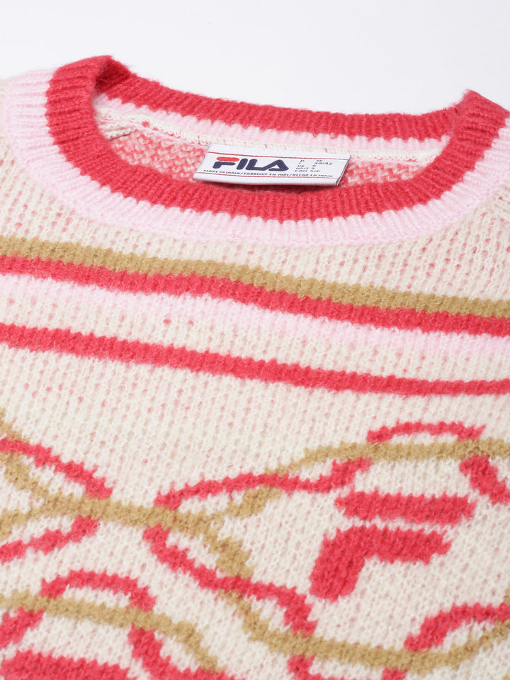 FILA Adults-Women Multicolor Sweater