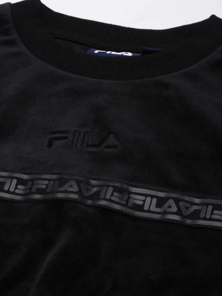 FILA Adults-Women Black Sweatshirts