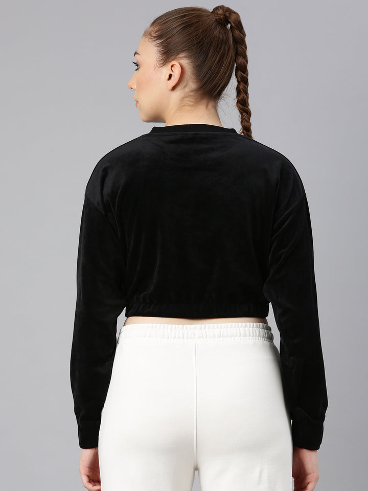 FILA Adults-Women Black Sweatshirts