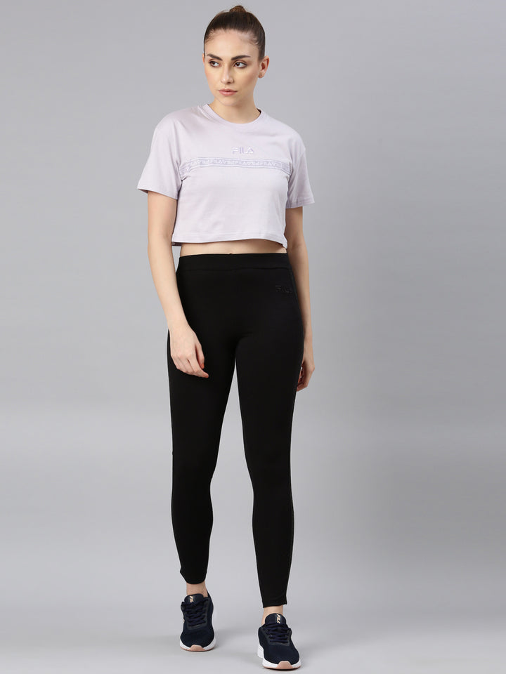 FILA Adults-Women Black Leggings