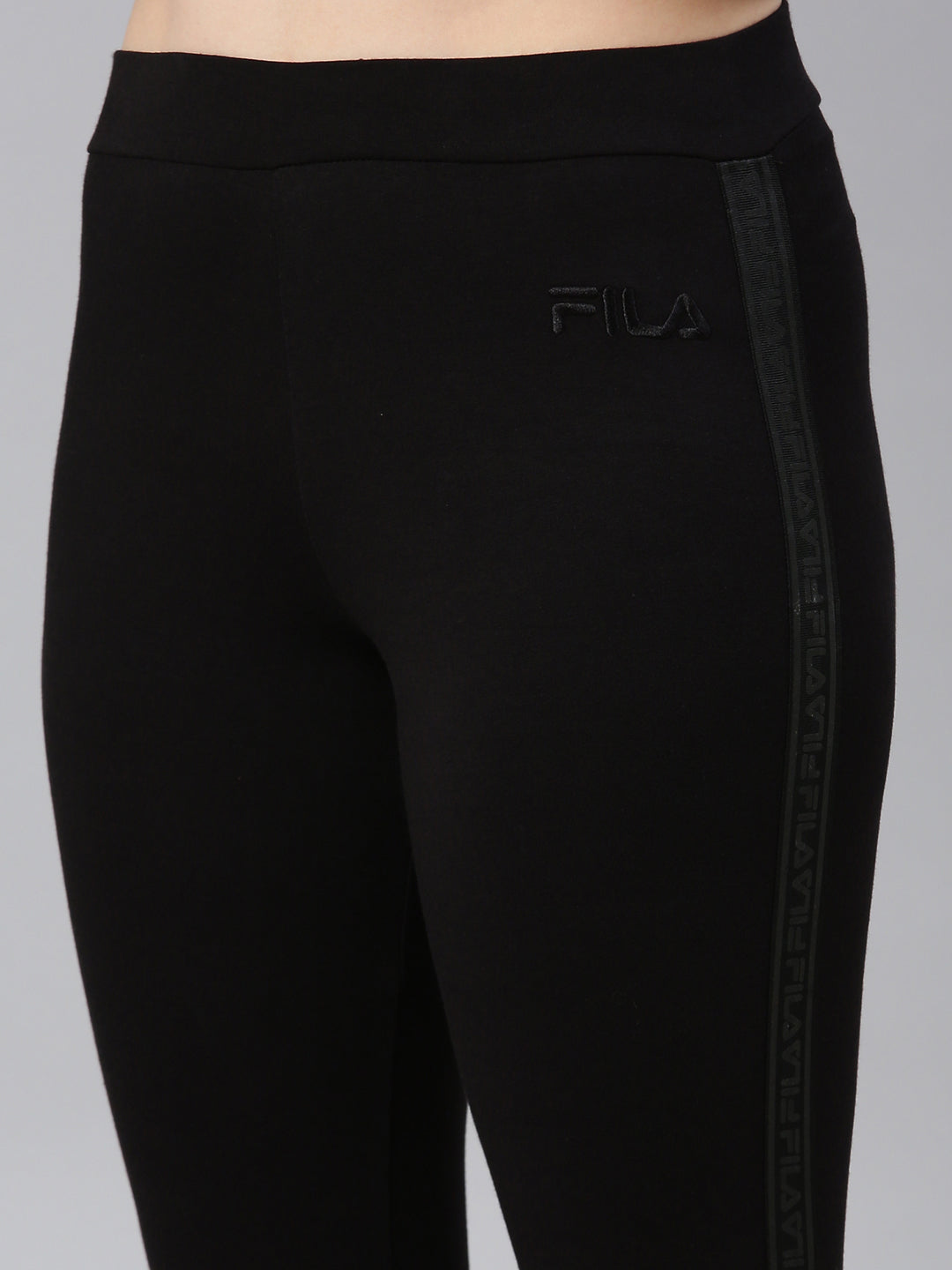 FILA Adults-Women Black Leggings