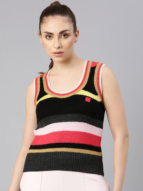 FILA Adults-Women Multicolor Sweater