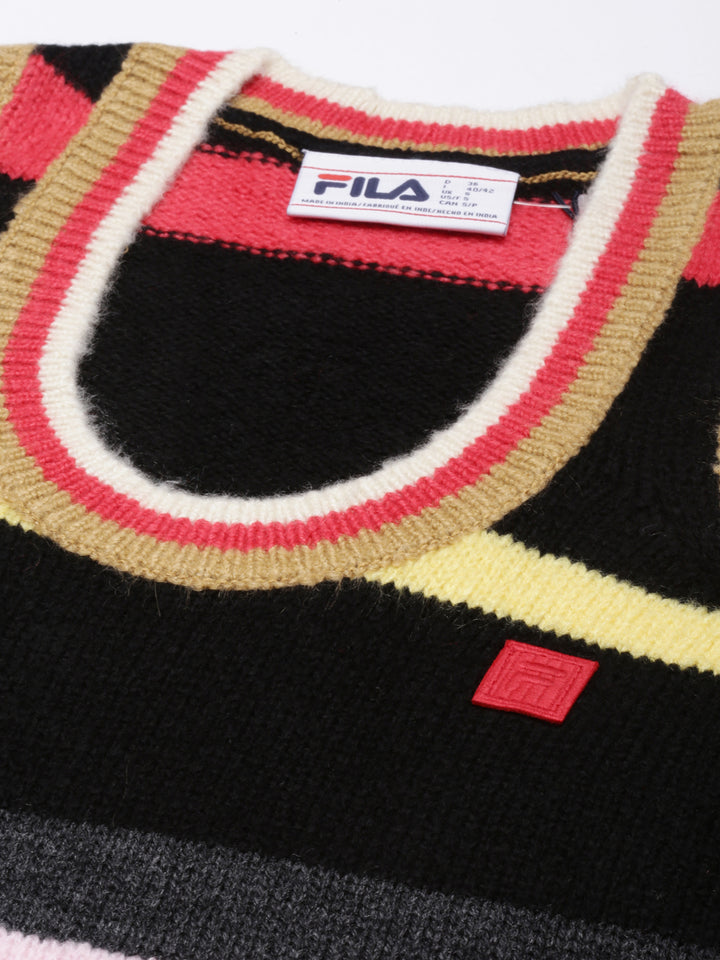 FILA Adults-Women Multicolor Sweater