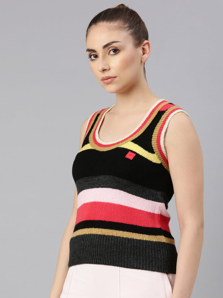FILA Adults-Women Multicolor Sweater