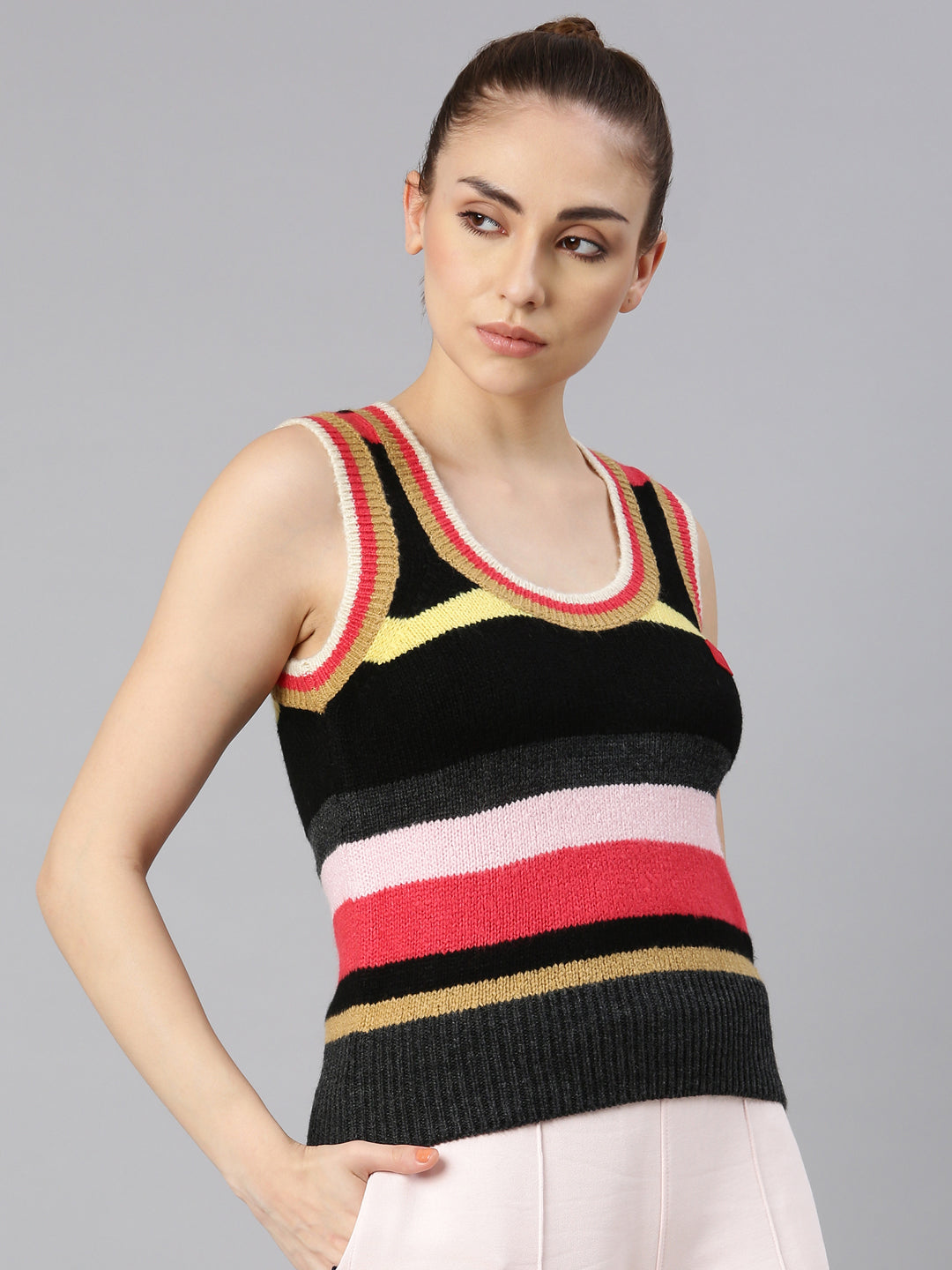 FILA Adults-Women Multicolor Sweater