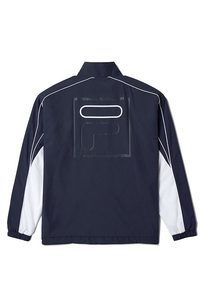 Fila Peacoat Bicolor Track Jacket With F-Box Logo On The Back