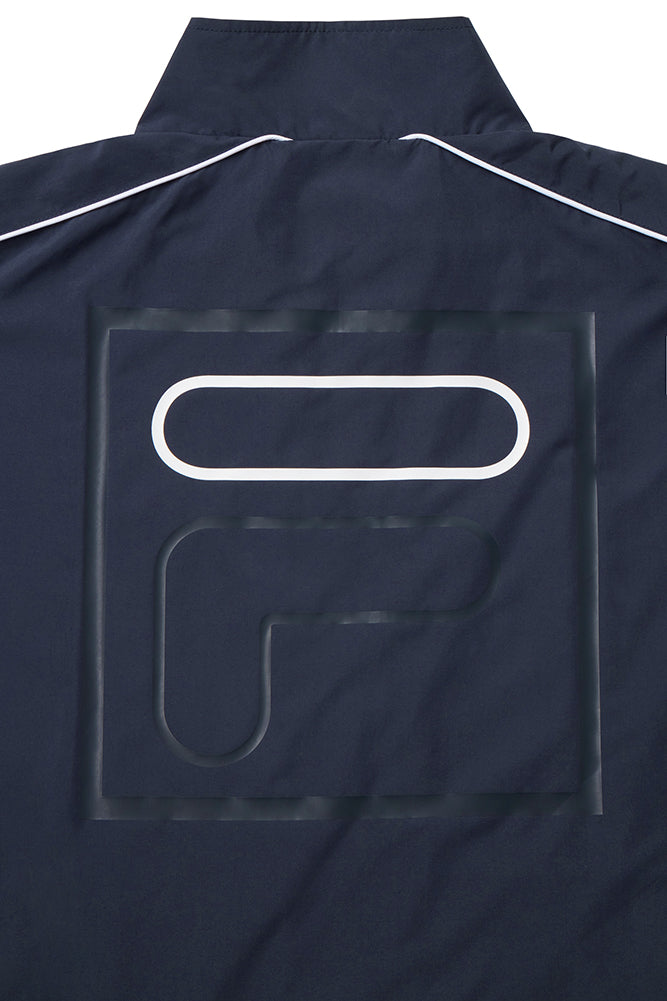 Fila Peacoat Bicolor Track Jacket With F-Box Logo On The Back