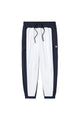 Fila Peacoat Bicolor Track Pants With Contrast Sides And Cargo Pockets