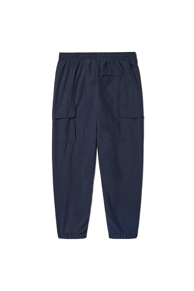 Fila Peacoat Bicolor Track Pants With Contrast Sides And Cargo Pockets
