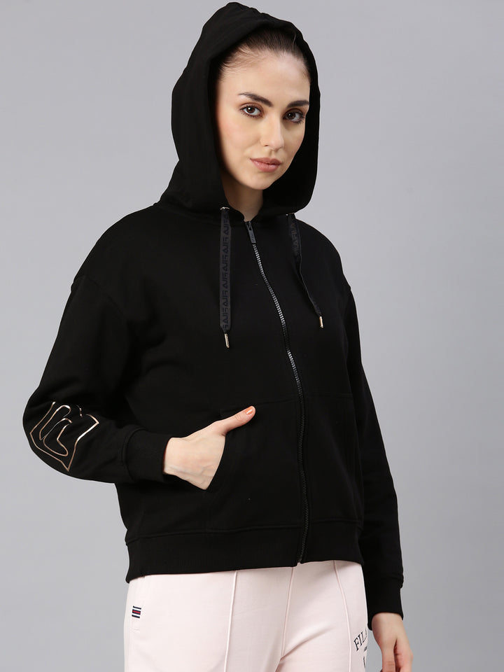 FILA Adults-Women Black Sweatshirts