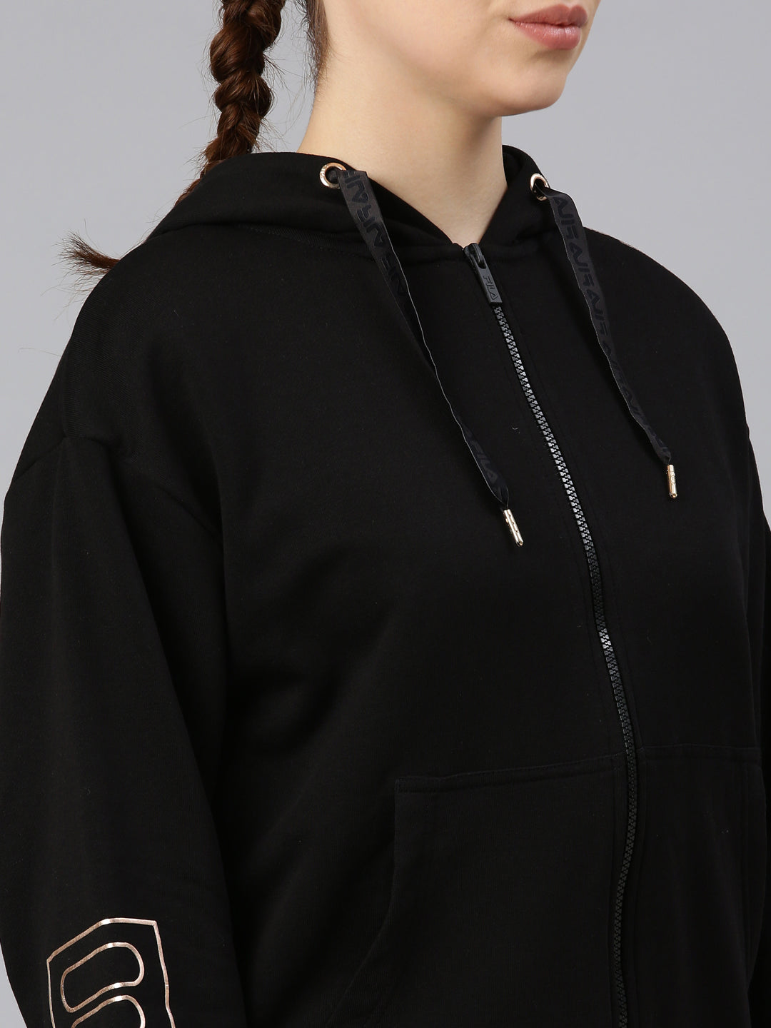 FILA Adults-Women Black Sweatshirts