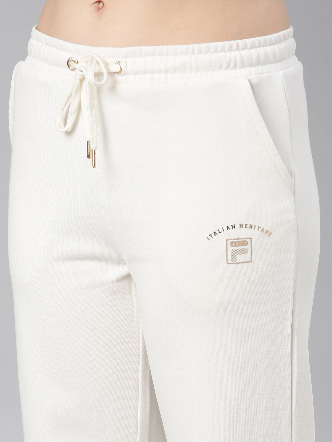 FILA Adults-Women Cream Track Pants