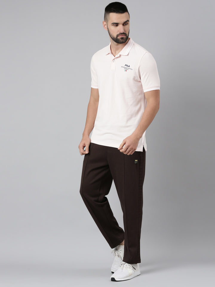 Fila Men Track Pants Gold Line